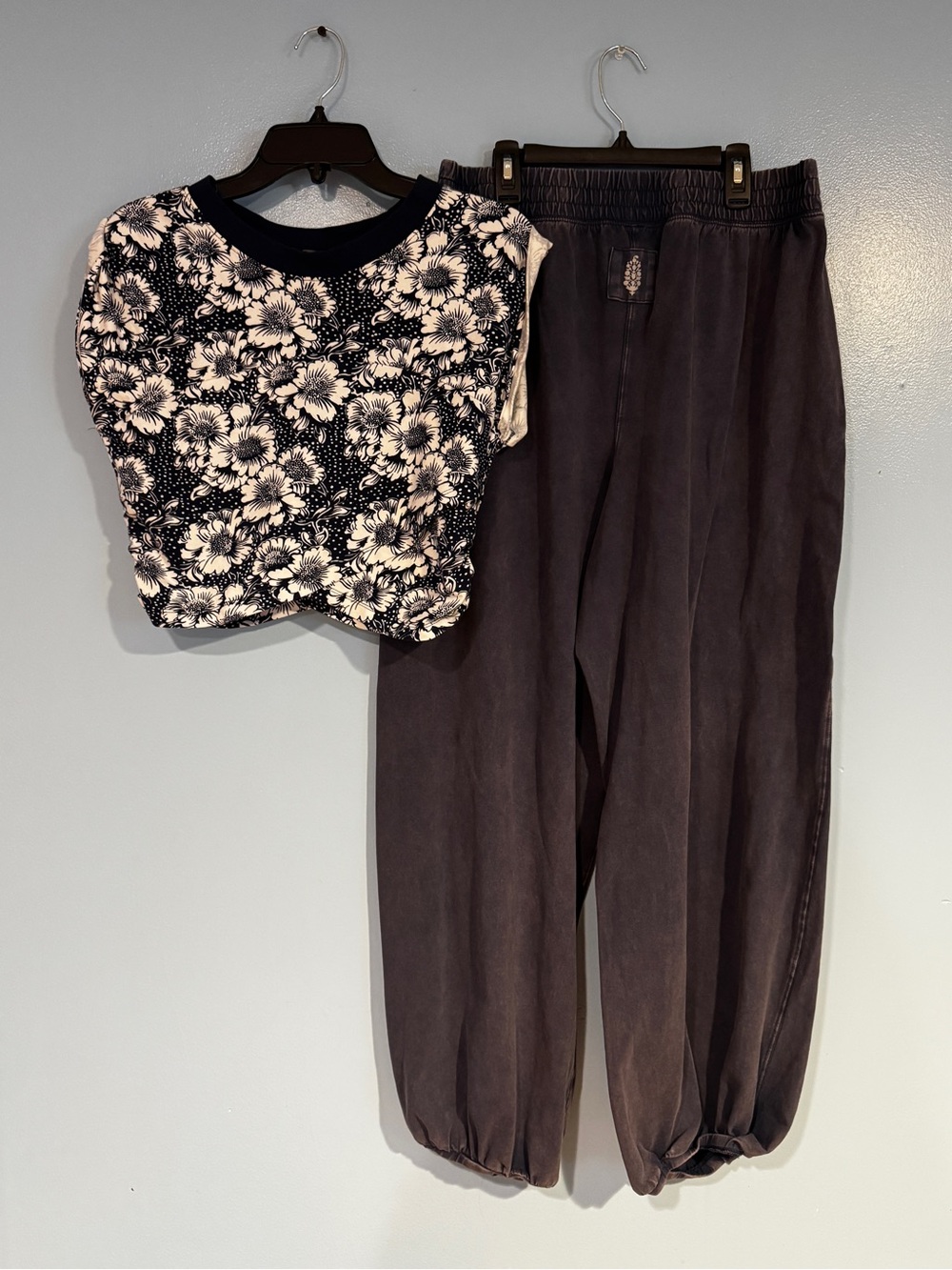 FP Movement Hot Shot Floral Crossover Top & Joggers Set